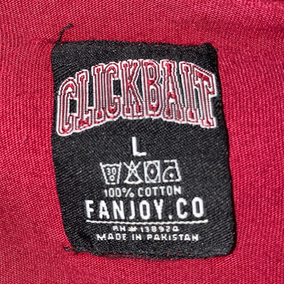 Clickbait Red T-Shirt: David Dobrik - Picture 4 of 4